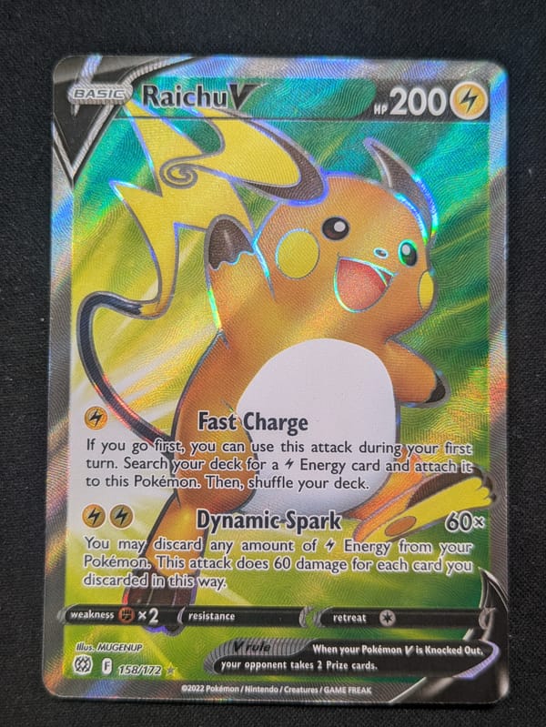 Raichu V 158/172