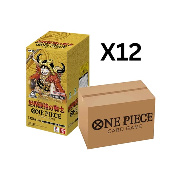 Case scellée OP17 - THE WORLD'S STRONGEST WARRIORS