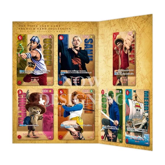 One Piece Premium Card Collection "Live Action Edition vol.2 Straw Hats"